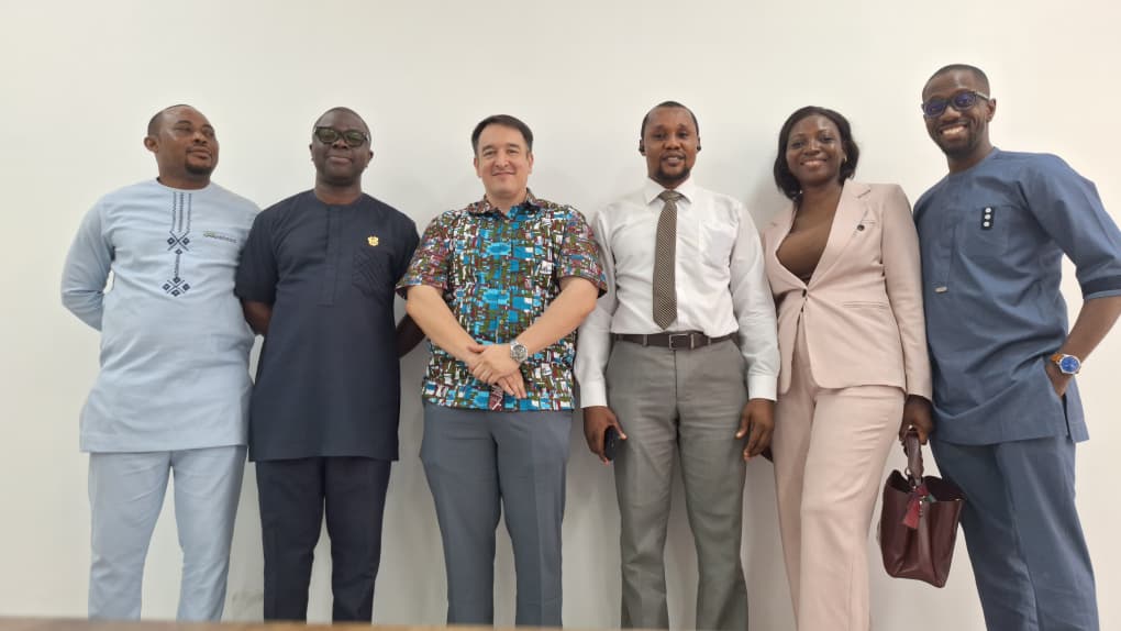 CEO with partners
